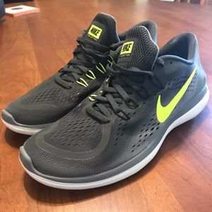 Nike Men’s Flex RN 2017 - Anthracite / Volt